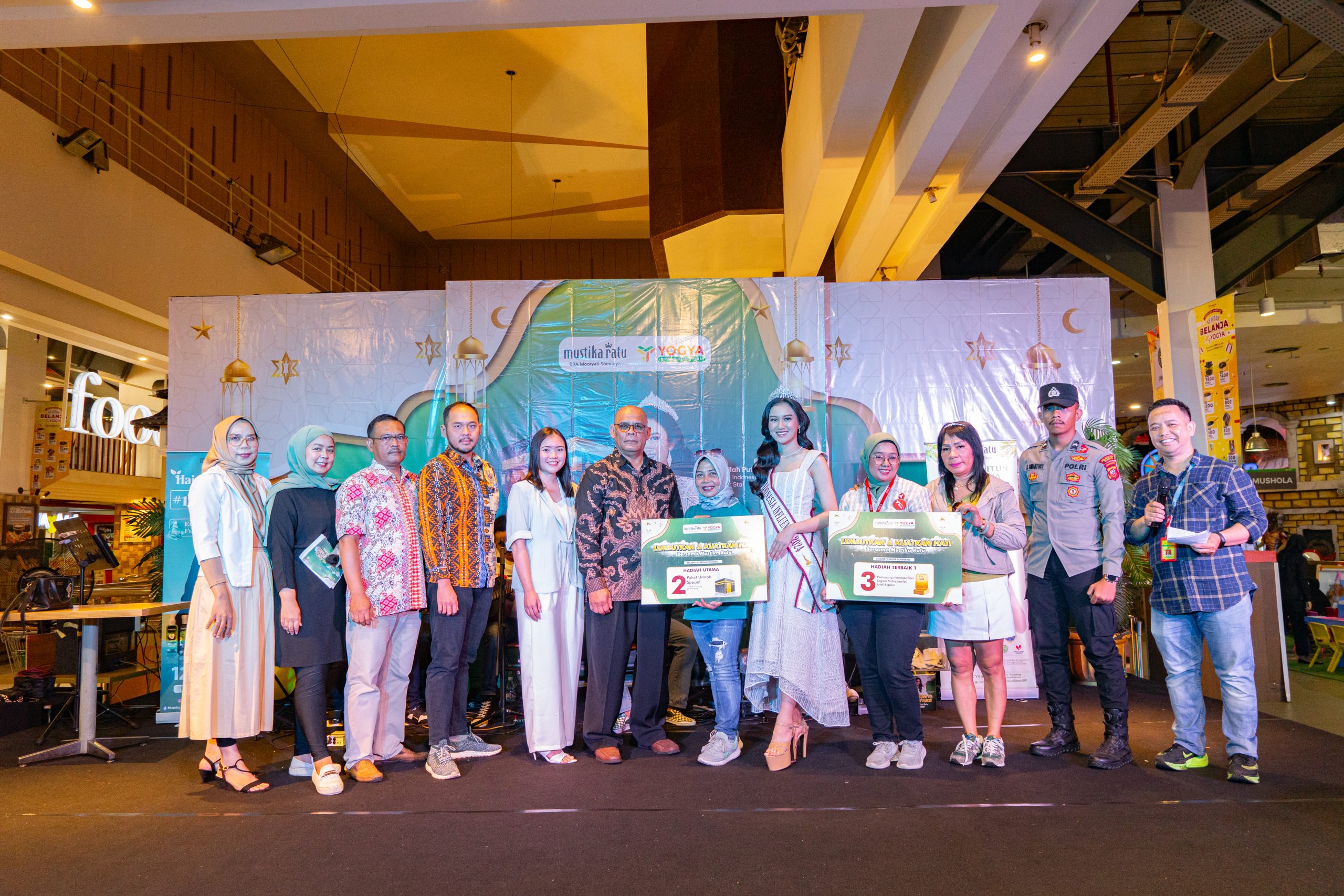 Pengumuman Pemenang “Lembutkan & Kuatkan Hati Bersama Mustika Ratu” Program Belanja Berhadiah Umroh di Toserba Yogya