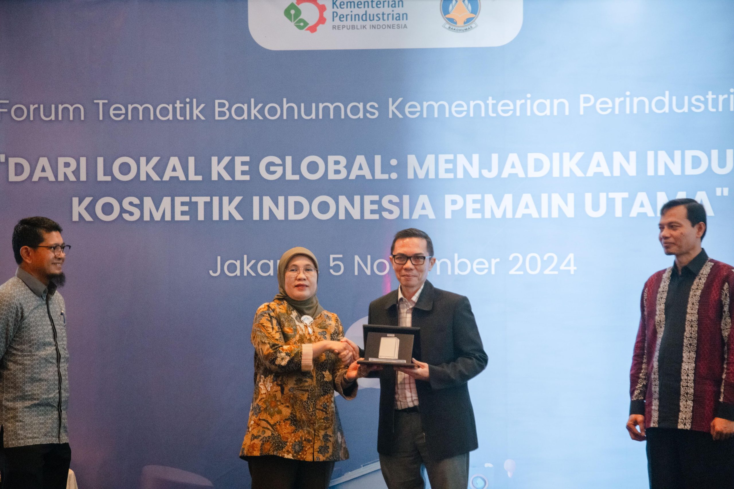 Presiden Direktur MRATdi acara Kemenperin