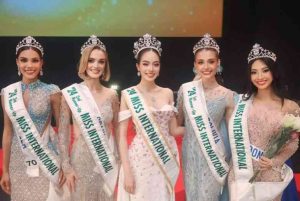 sophie kirana di ajang Miss International 2024