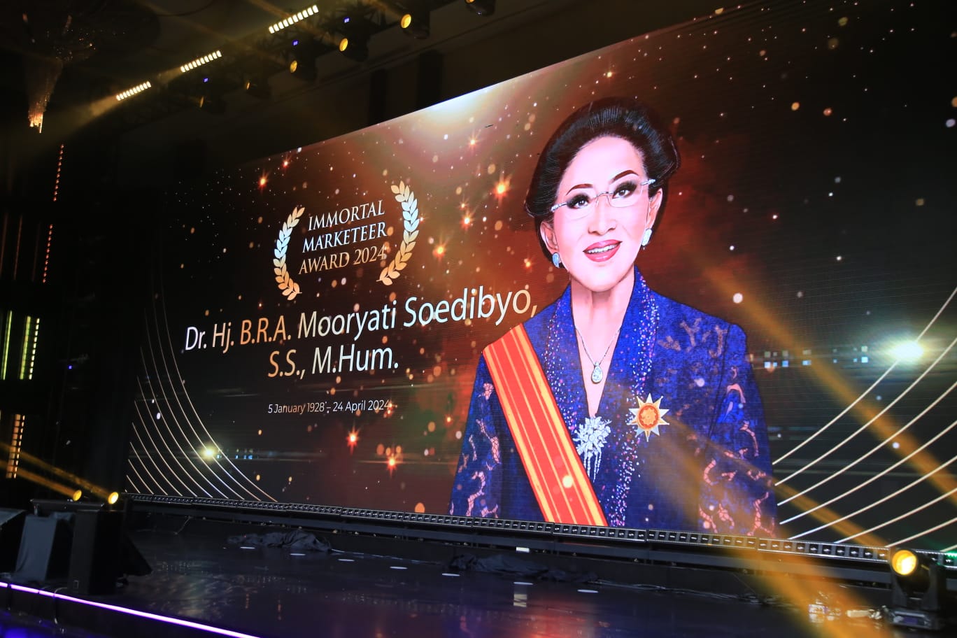 Mooryati Soedibyo, Terima Immortal Marketeer Award 2024