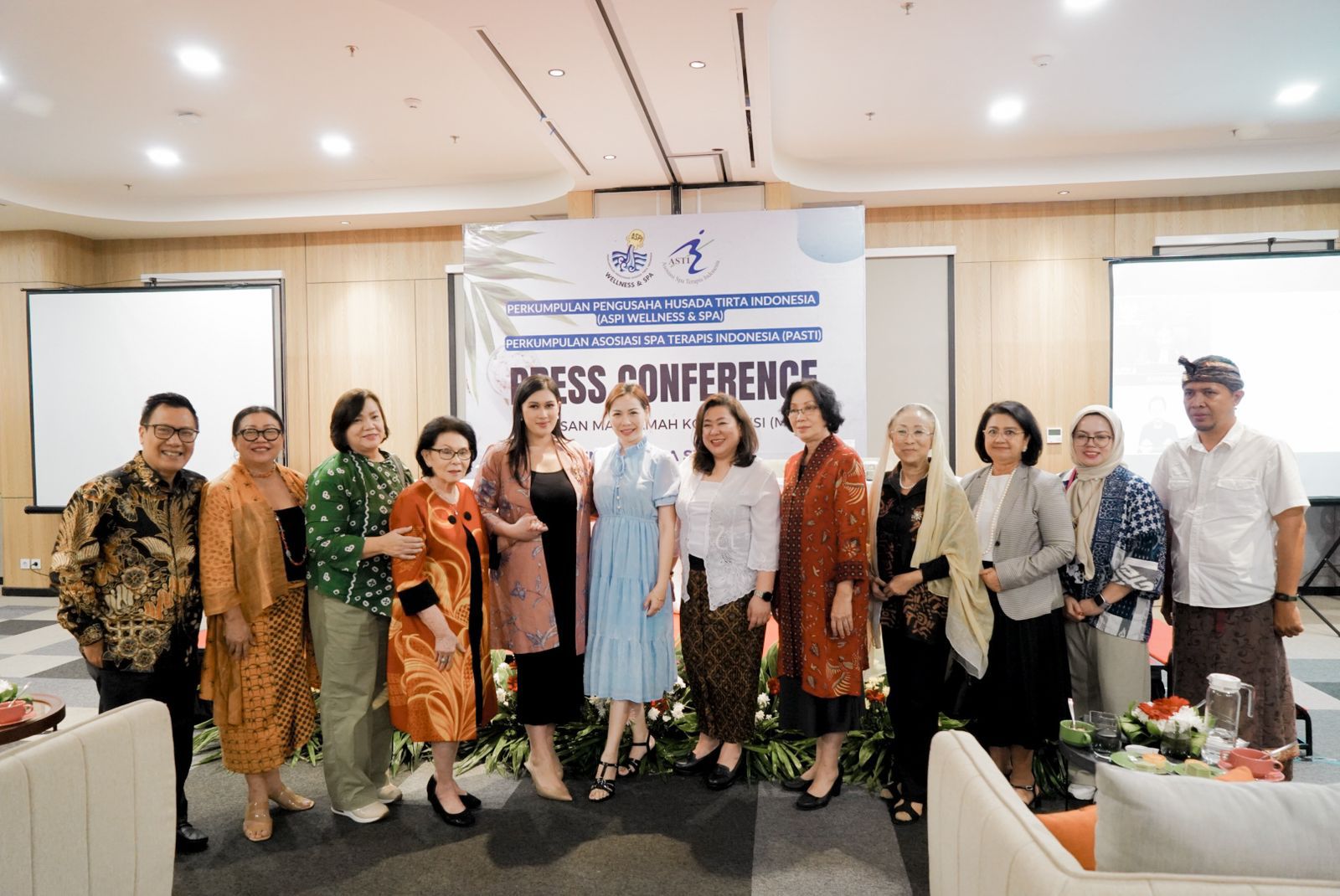 Kusuma Ida Anjani dalam press conference menanggap Putusan MK tentang Spa