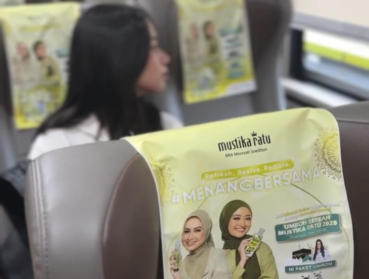 Minyak Zaitun Mustika Ratu Temani Perjalanan Mudik Nyaman di Kereta Argo Semeru