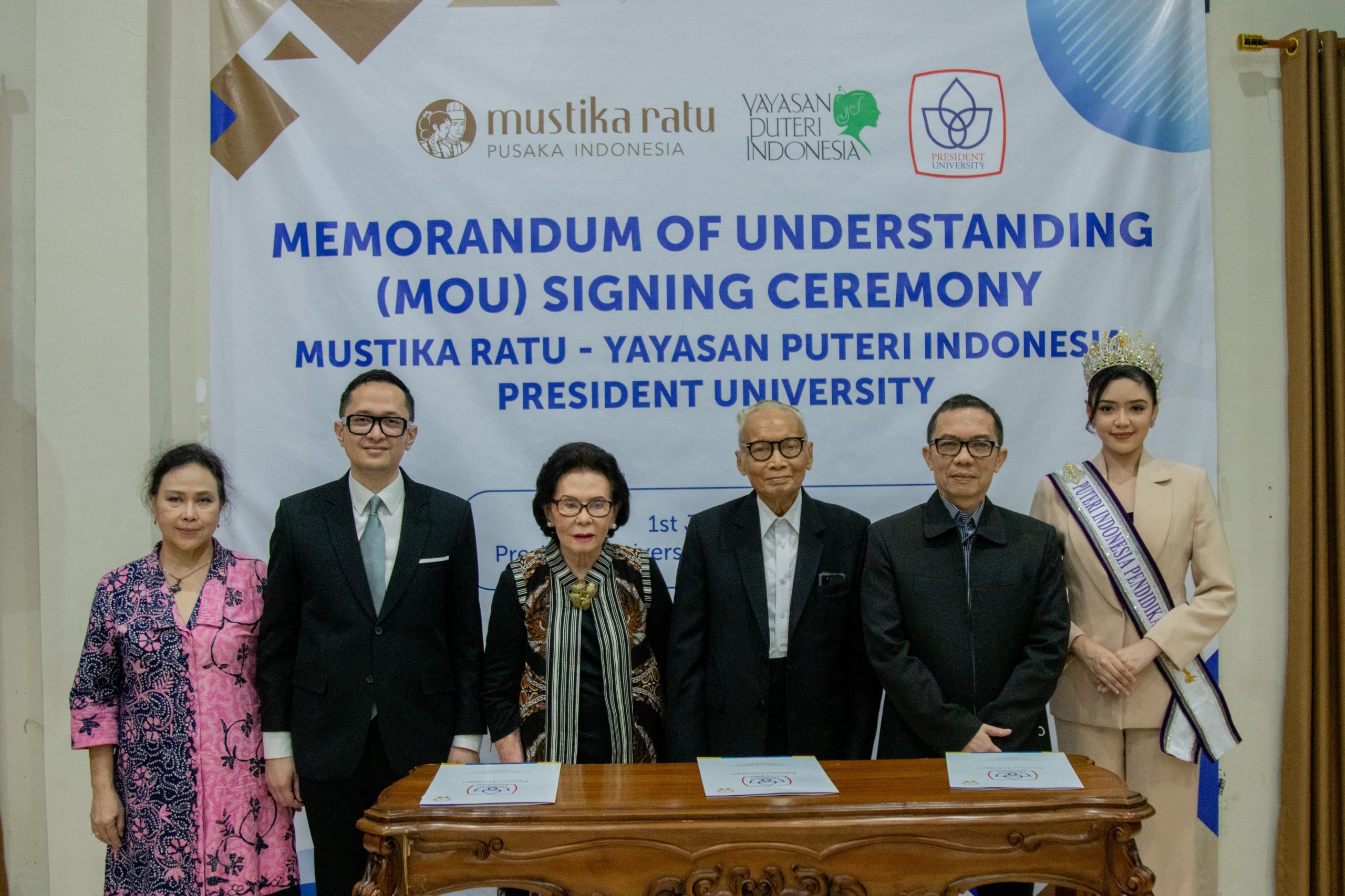 Kolaborasi Mustika Ratu dan President University Ciptakan Generasi Inovatif